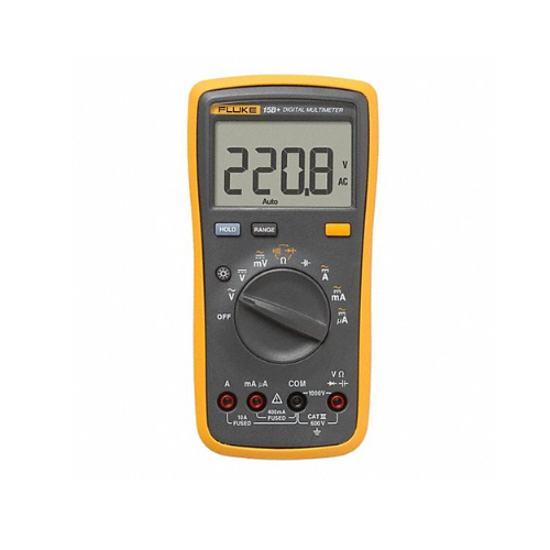 FLUKE Digital Multimeter – CAT III 600V, 1000V Max AC, Average Responding, LCD Display, 4000 Count
