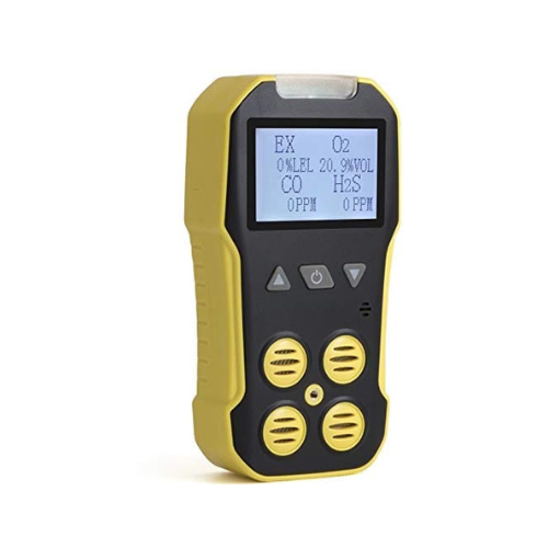 4 Gas Detector – Portable Monitor with USA NIST Calibration | H₂S, CO, O₂, LEL | Industrial & Confined Space Use