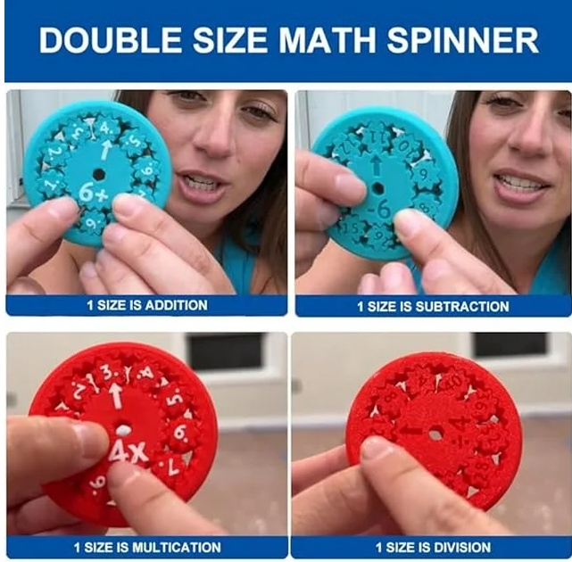 Math Fidget Spinner