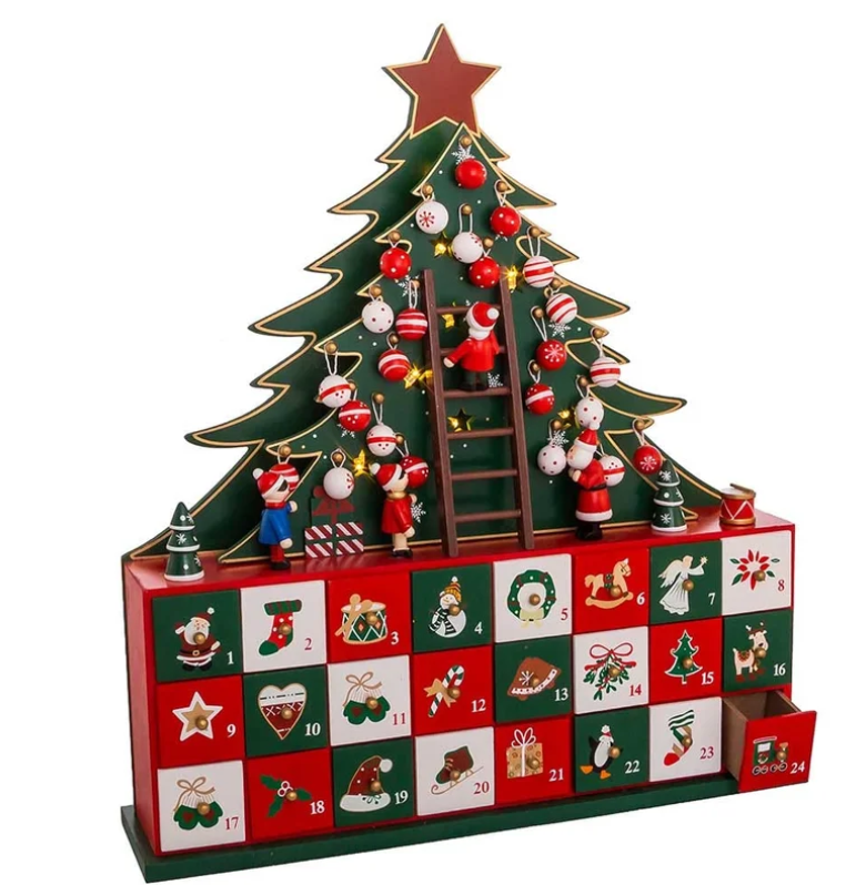 LED Christmas Tree Advent Calendar