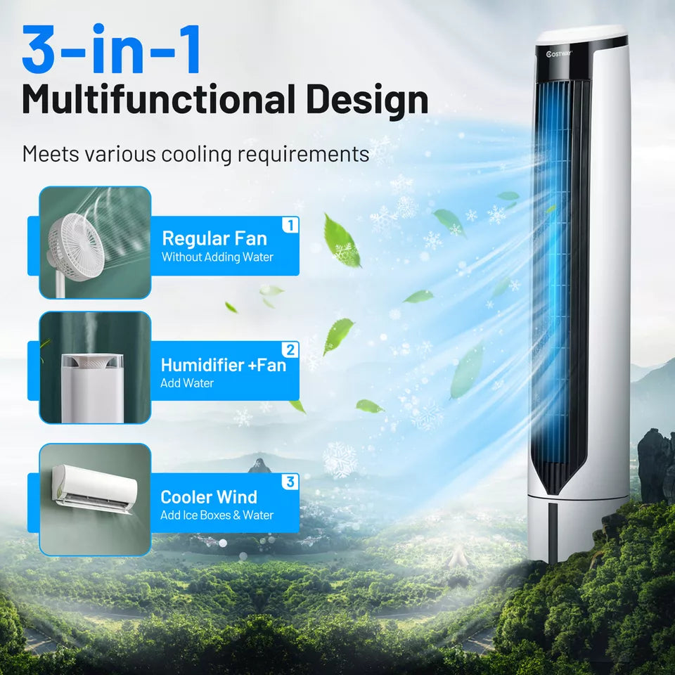Best Portable Air Conditioner – Stand Up Room Cooler Indoor AC Unit, Mobile with Remote Control & Multiple Modes