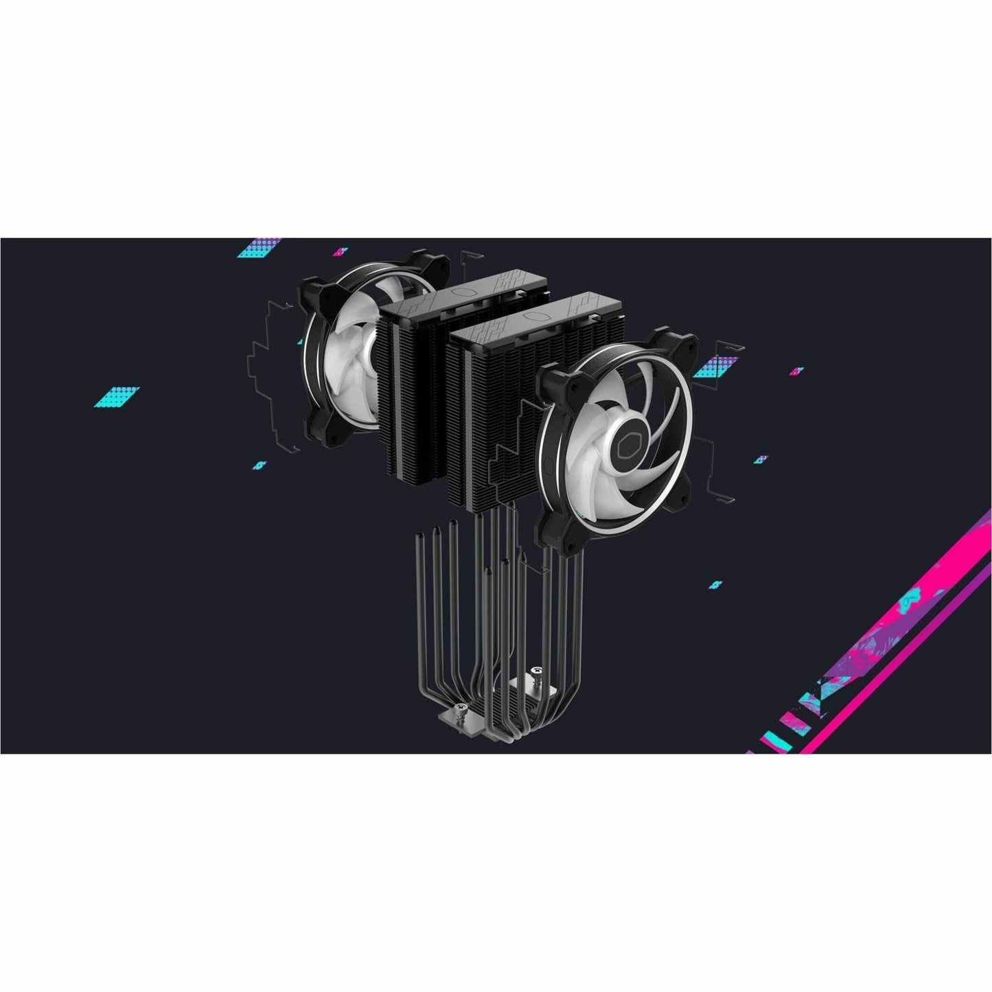Dual Tower CPU Cooler ARGB