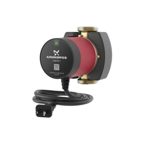 Comfort 10-16 T BU/LC Hot Water Recirculation Pump – 1-1/4" NPSM, Temperature-Controlled System