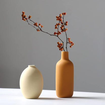 Flower Ceramic Vase Set