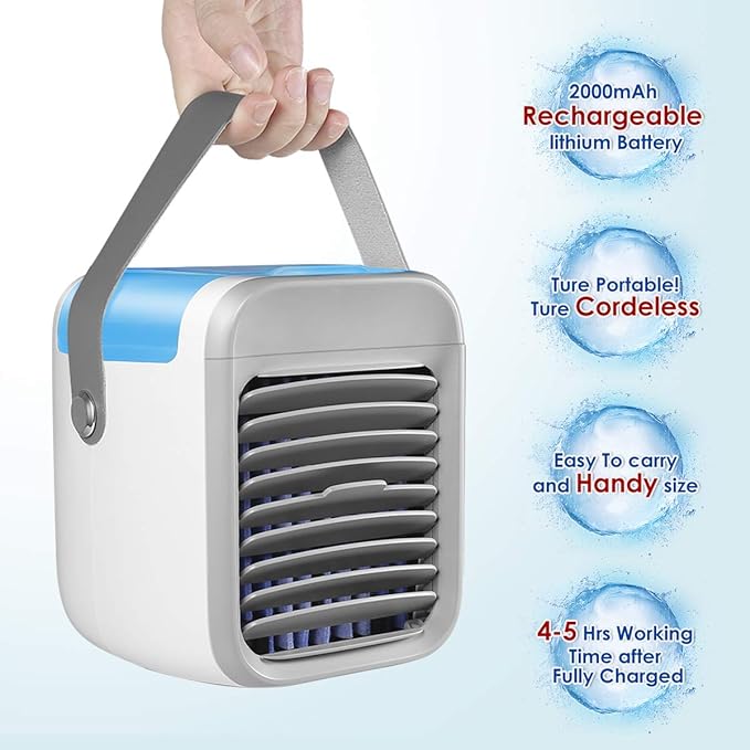 ChillWell 2.0 Portable Air Cooler | Quiet AC Unit