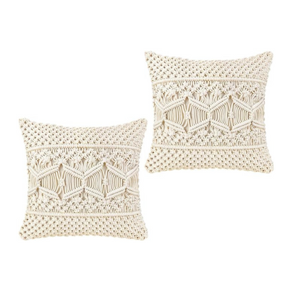 Decorative Macrame Pillow Cover Cushion Case