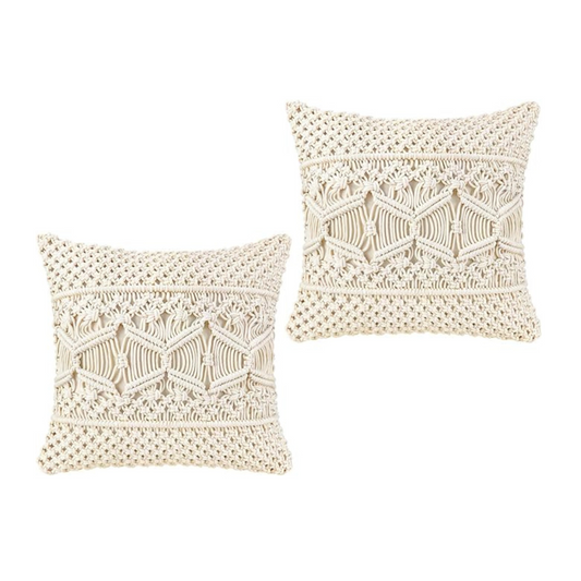 Decorative Macrame Pillow Cover Cushion Case