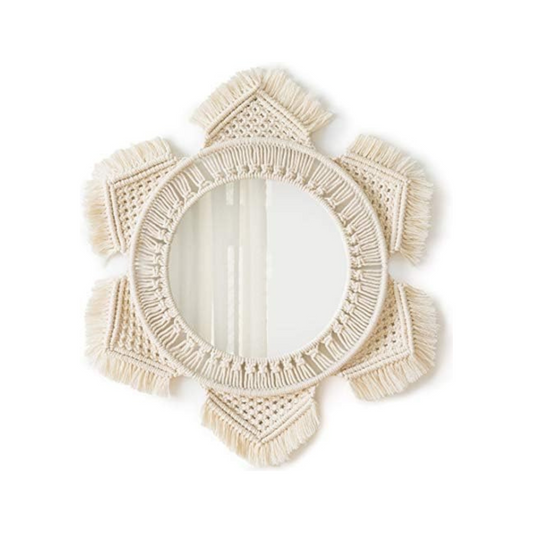 Macrame Wall Decorative Miror