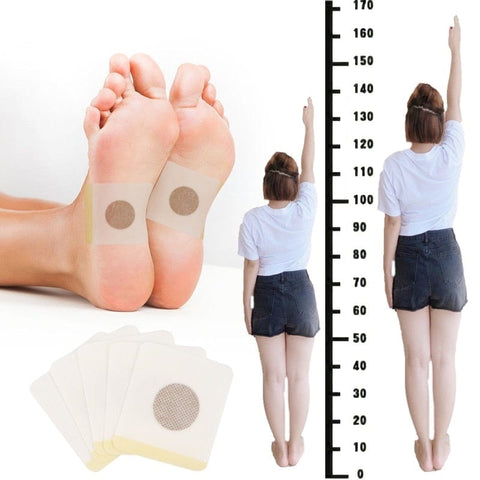 Height Increase Foot Patch, Bone Growth Foot Sticker (10 pieces )