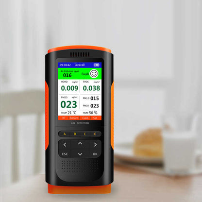 PM2.5 TVOC HOCH Humidity and Temperature for home office | Air Quality Monitor