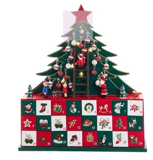 LED Christmas Tree Advent Calendar