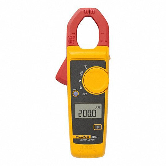 FLUKE Digital Clamp Meter – Clamp Jaw, CAT III 600V, 400A Max AC Current, Average Responding